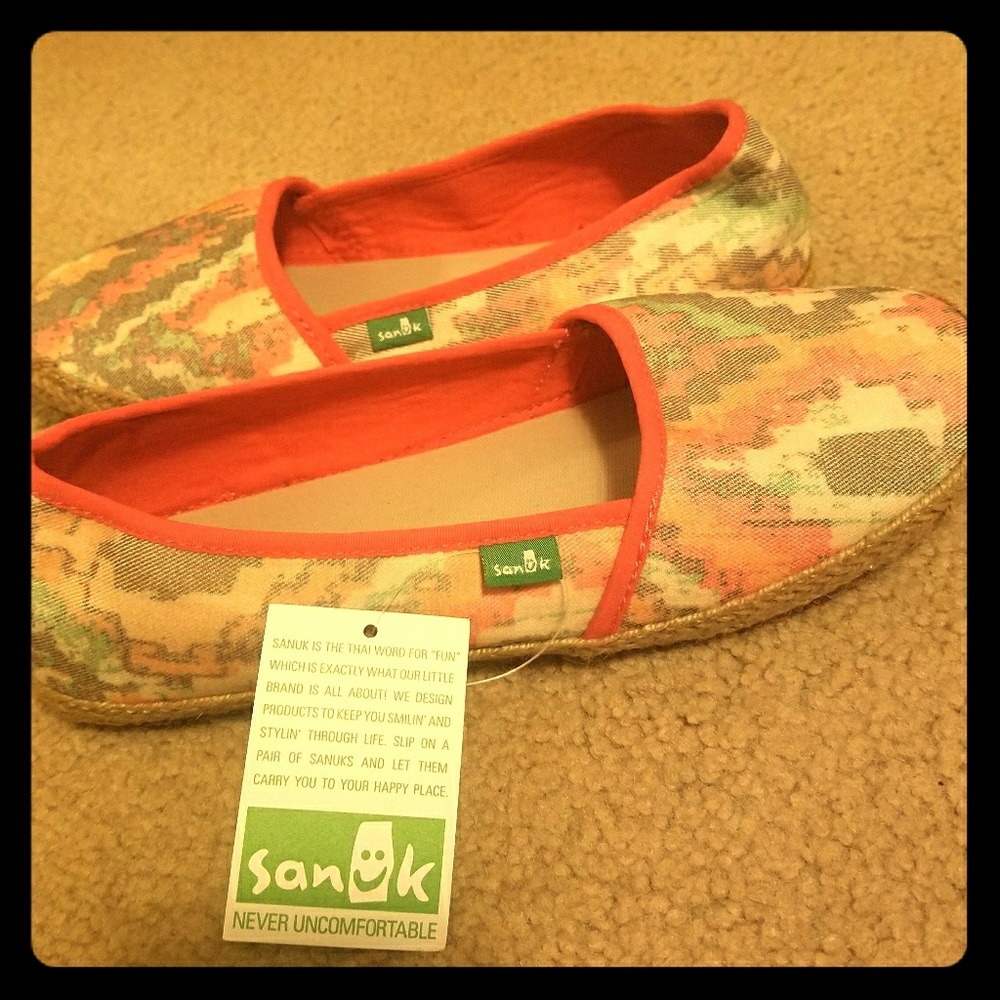 Sanuk flats🥿